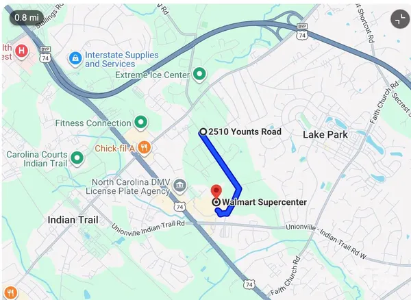 $81,500 | 2510 Younts Road, Indian Trail, NC 28079