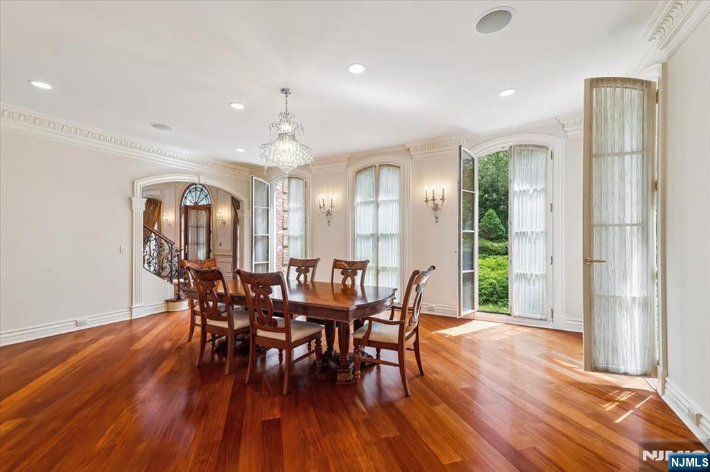 47 Fox Hedge Road Saddle River, NJ 07458 - Photo 6 of 22 a view of a dining room with furniture window and wooden floor