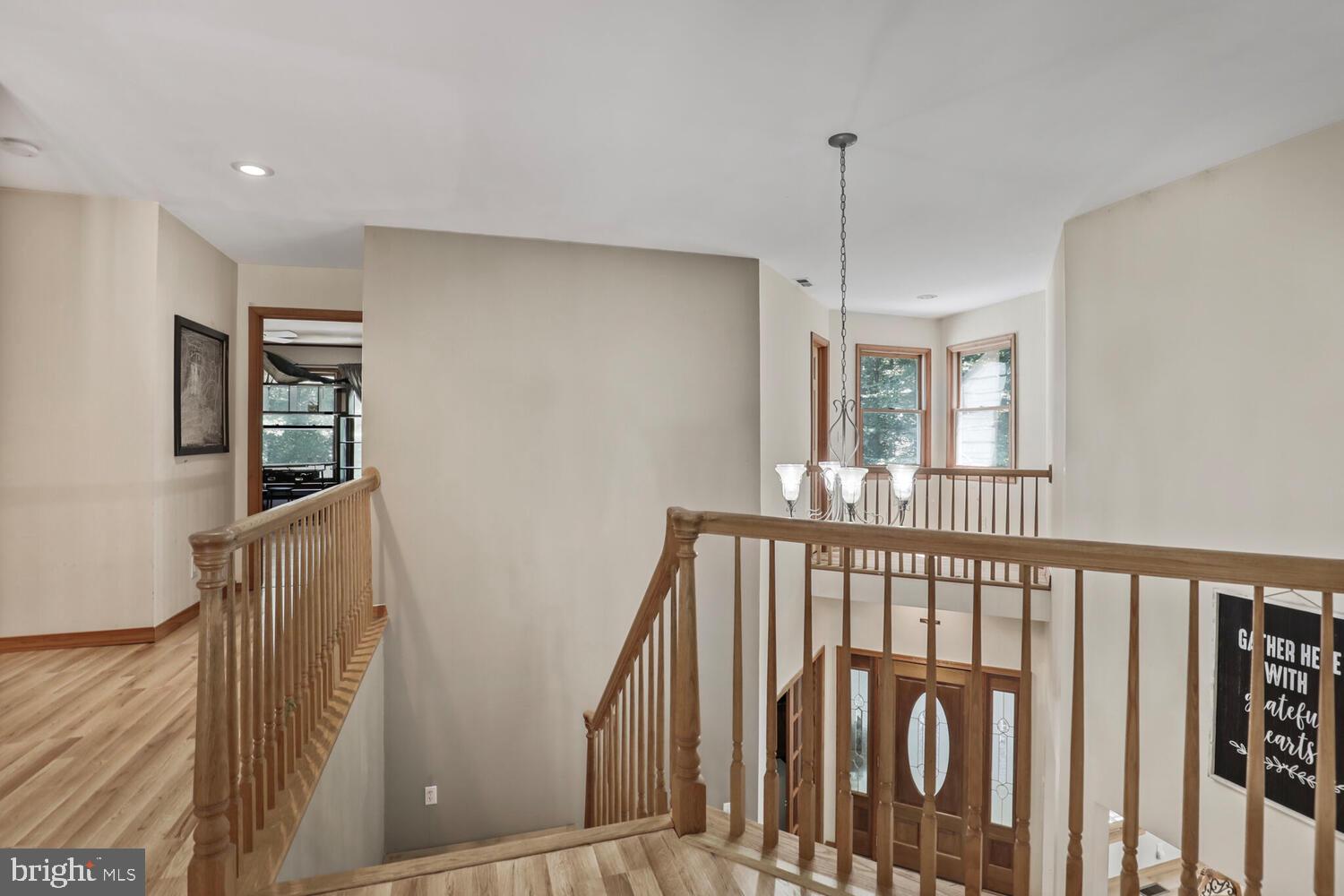 1761 Buckner Road Bumpass, VA 23024 - Photo 29 of 43 a view of a hallway with windows