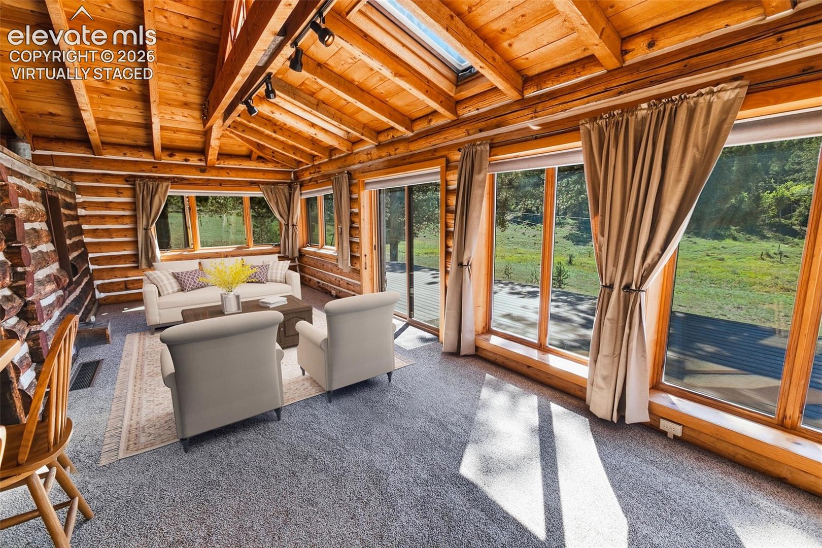 3303 Trail Creek Road Lake George, CO 80827 - Photo 7 of 49 Main House Living - Virtually Staged
