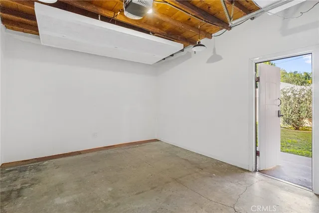 a view of a room with a hallway