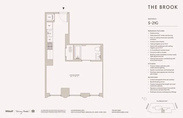 $4,150 | 567 Fulton Street, Unit 19G | Downtown Brooklyn