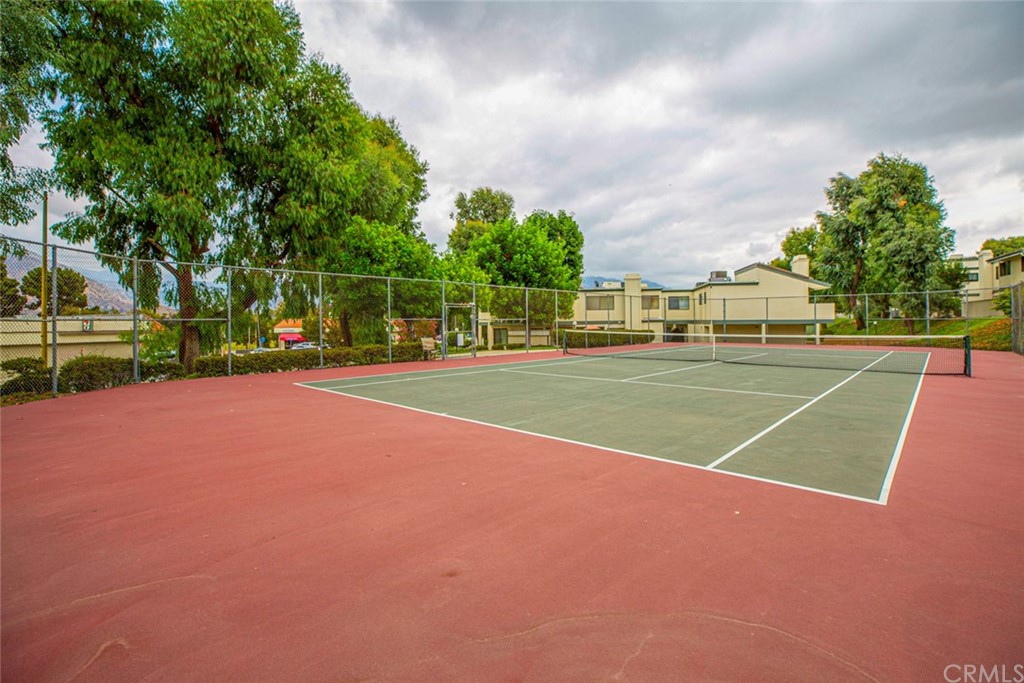 10504 Sunland Boulevard, Unit 5 Sunland, CA 91040 - Photo 51 of 66 a view of an outdoor space and tennis court
