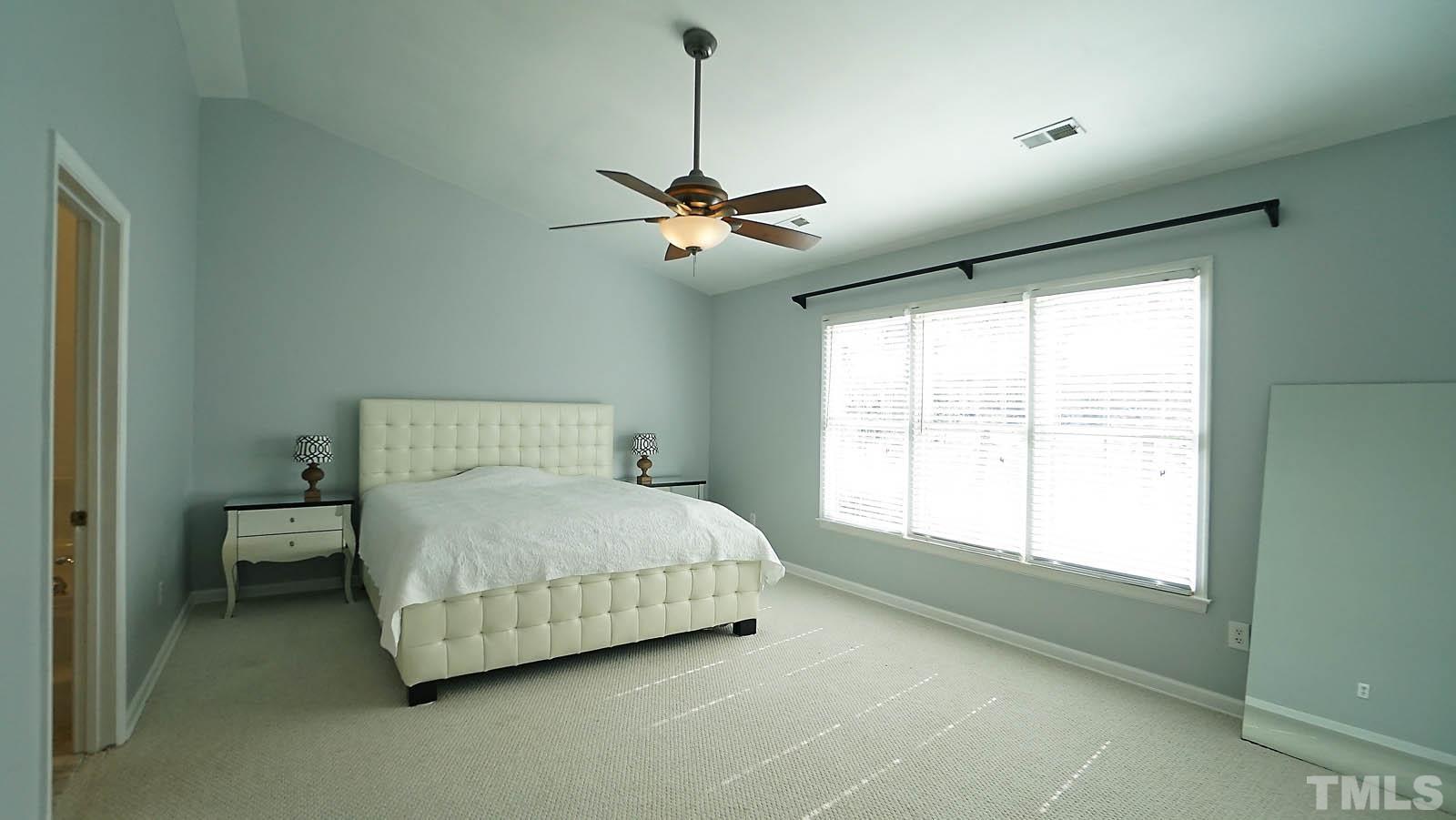 8300 Grey Abbey Place Raleigh, NC 27615 - Photo 21 of 34 Large owner's suite with vaulted ceiling and walk-in-closet.