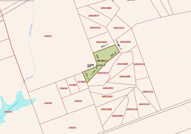 a view of a road with a yard