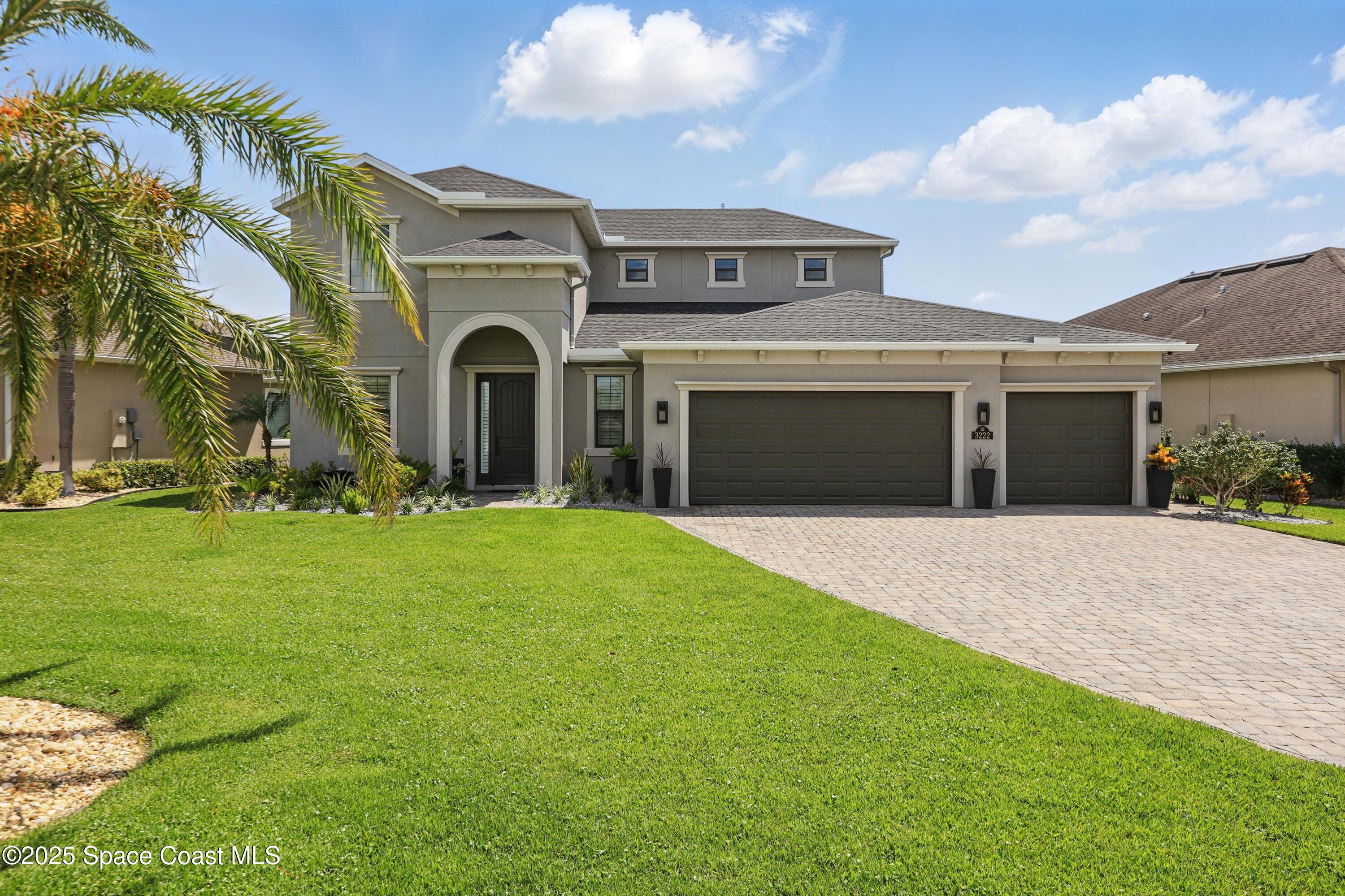 3222 Casterton Drive Melbourne, FL 32940 - Photo 44 of 67 a view of outdoor space yard and front view of a house