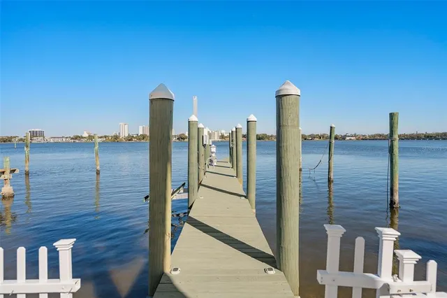 a view of a balcony with city view