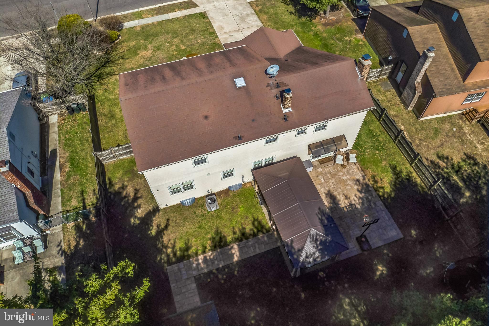 2016 Morris Drive Cherry Hill, NJ 08003 - Photo 25 of 31 an aerial view of a house with a yard and potted plants