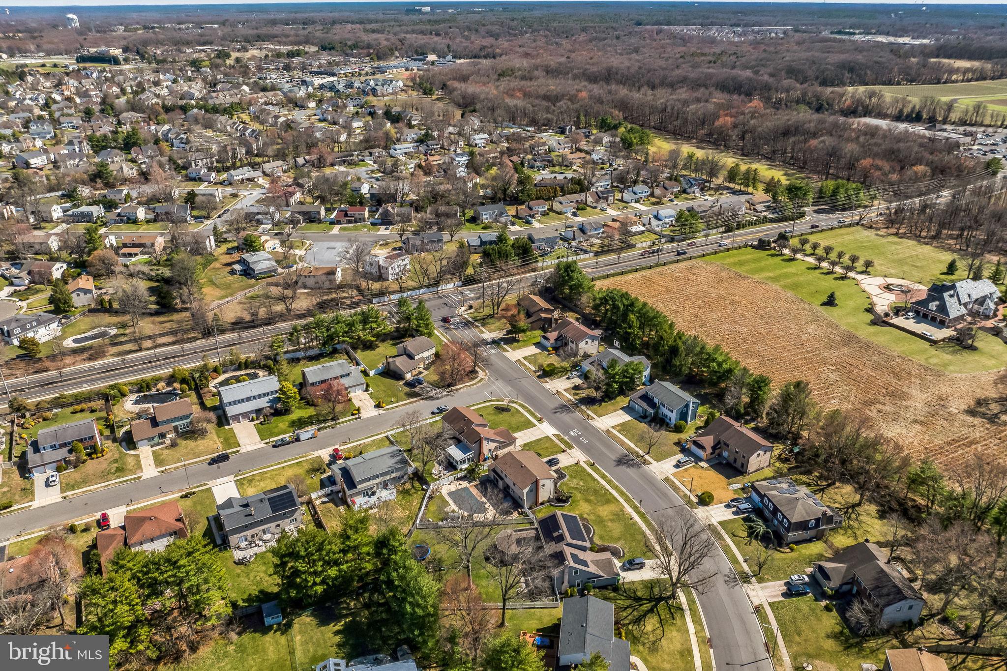 2016 Morris Drive Cherry Hill, NJ 08003 - Photo 29 of 31 an aerial view of residential houses with outdoor space