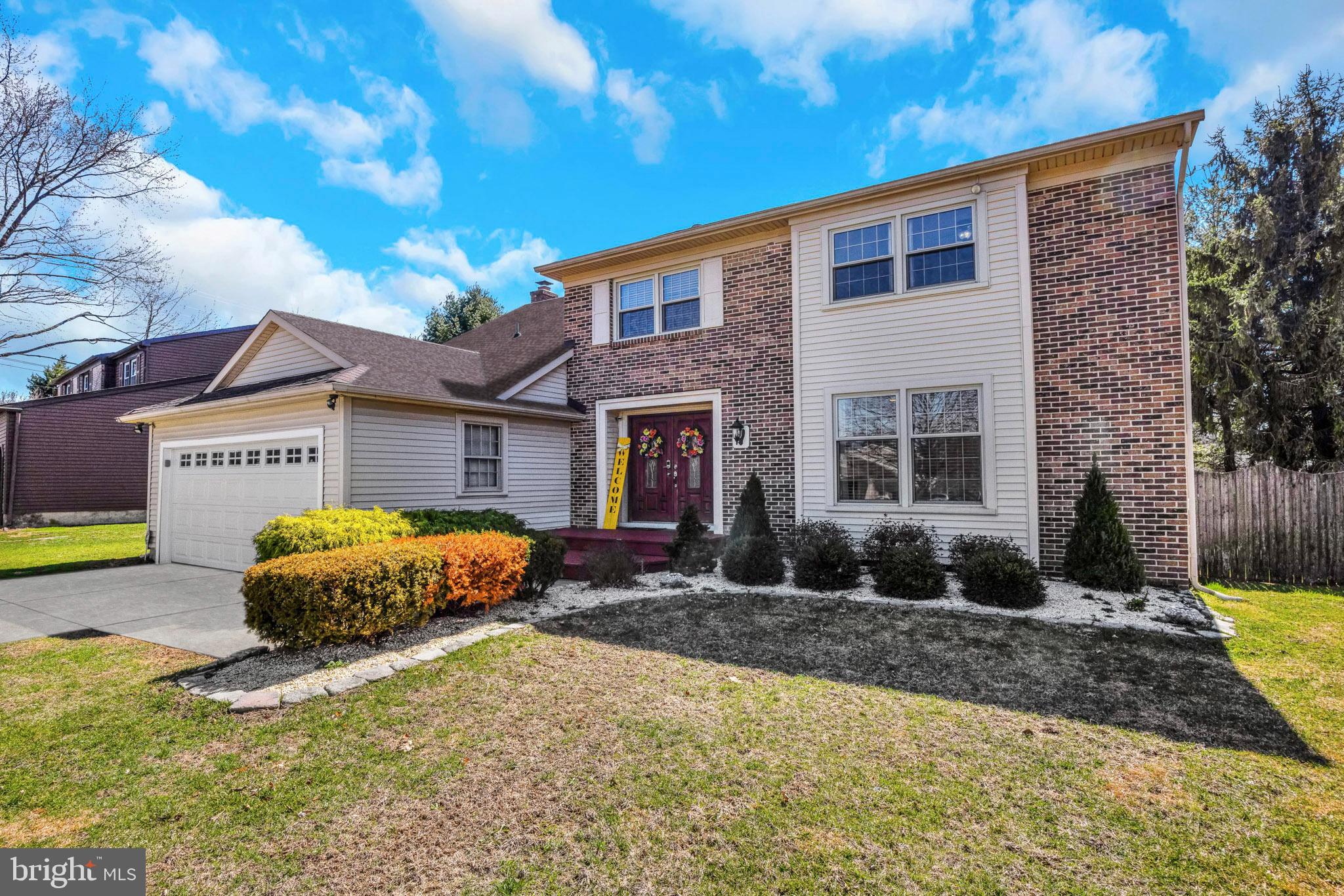 2016 Morris Drive Cherry Hill, NJ 08003 - Photo 31 of 31 a front view of a house with a yard