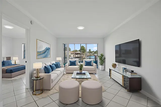 a kitchen with appliances cabinets and a counter top space