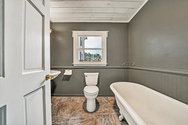a bathroom with a sink and a toilet