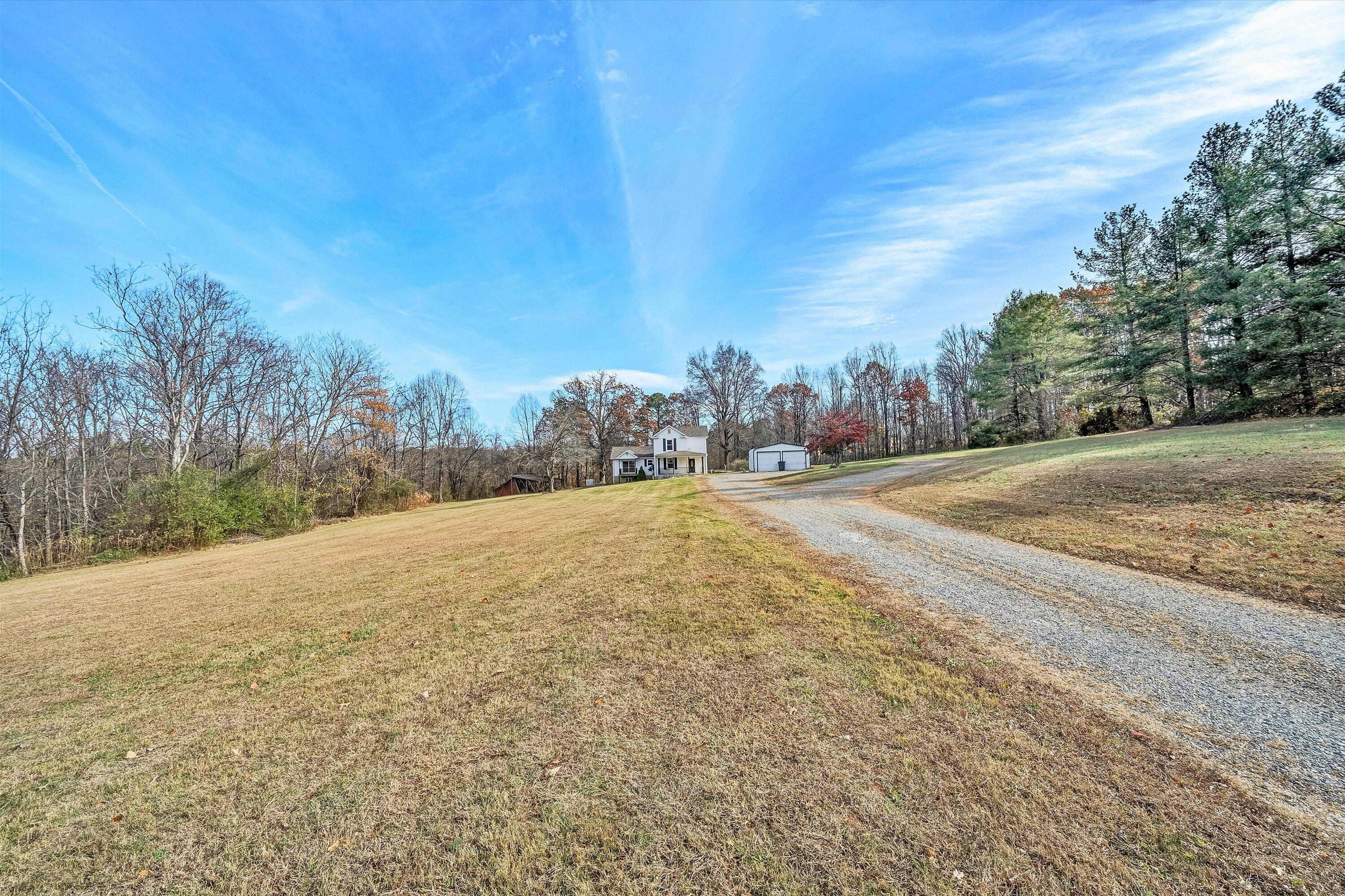 412 Wrays Chapel Road Rocky Mount, VA 24151 - Photo 22 of 25 a view of big yard with large trees
