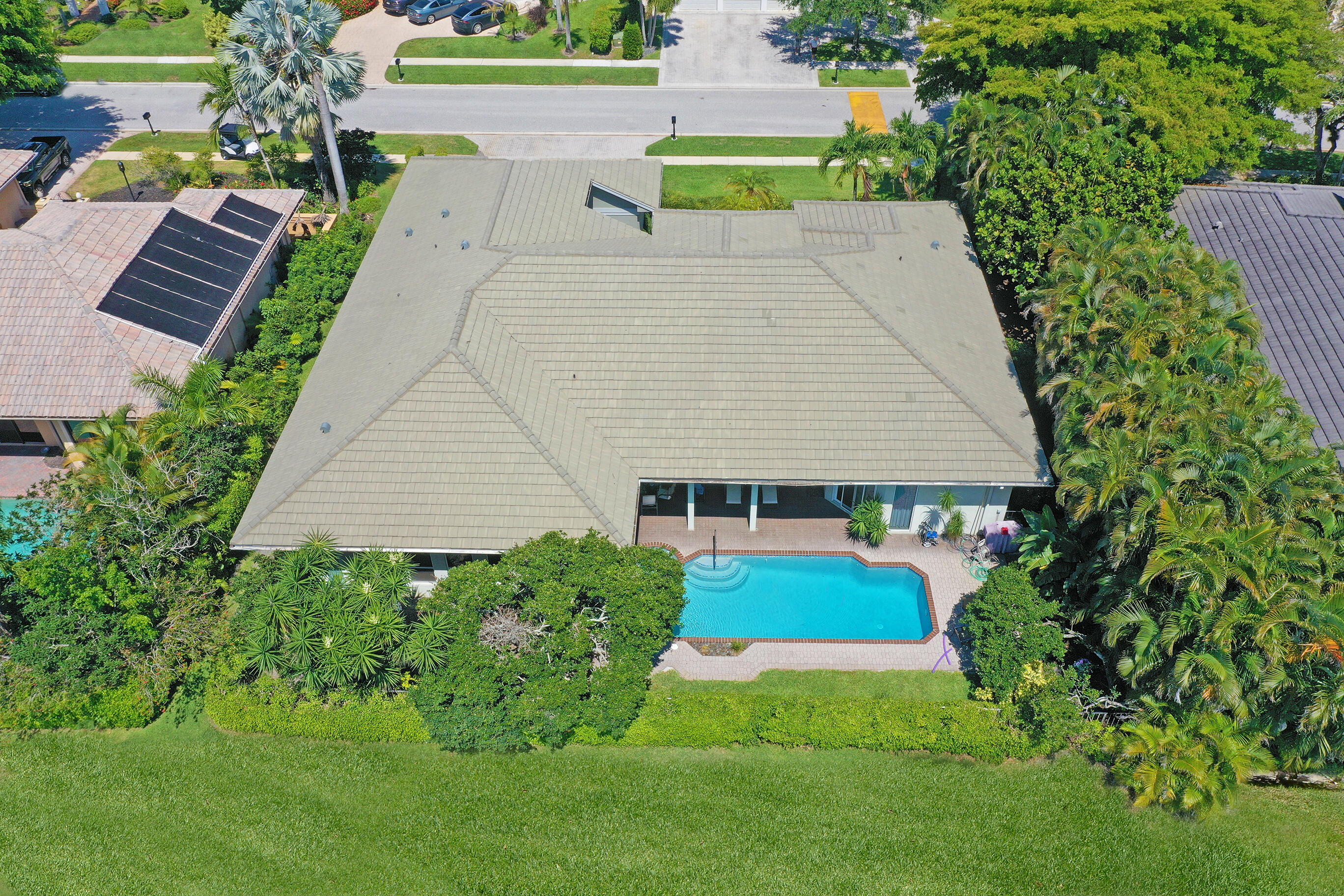 7876 Mandarin Drive Boca Raton, FL 33433 - Photo 31 of 39 Back Aerial