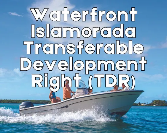 $400,000 | Waterfront Tdr Building Right For Sale Avenue, Islamorada, FL 33036