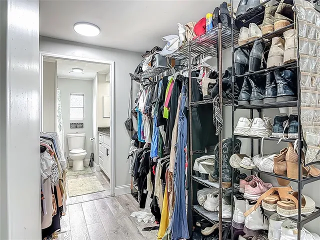 a view of room with gym equipment