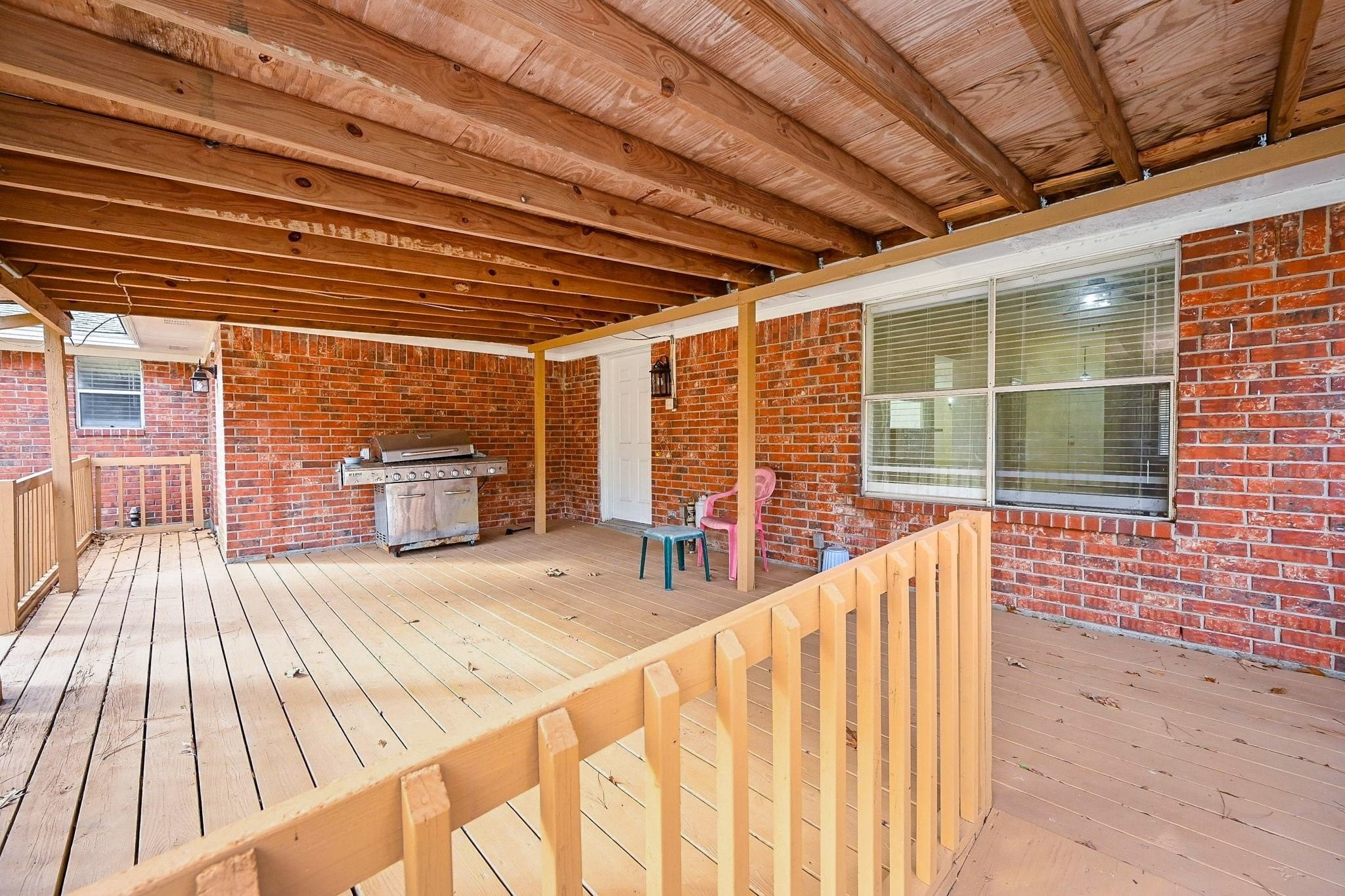 17831 Magnolia Lane New Caney, TX 77357 - Photo 19 of 27 Imagine enjoying a backyard barbecue or a morning coffee with comfortable patio furniture!