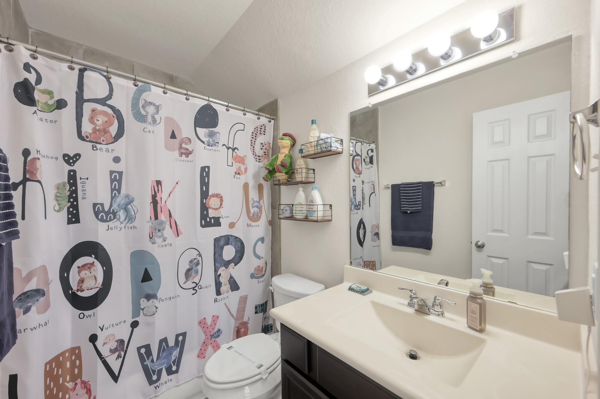 21550 Rainfall Park Drive Spring, TX 77388 - Photo 28 of 38 a bathroom with a sink and a mirror