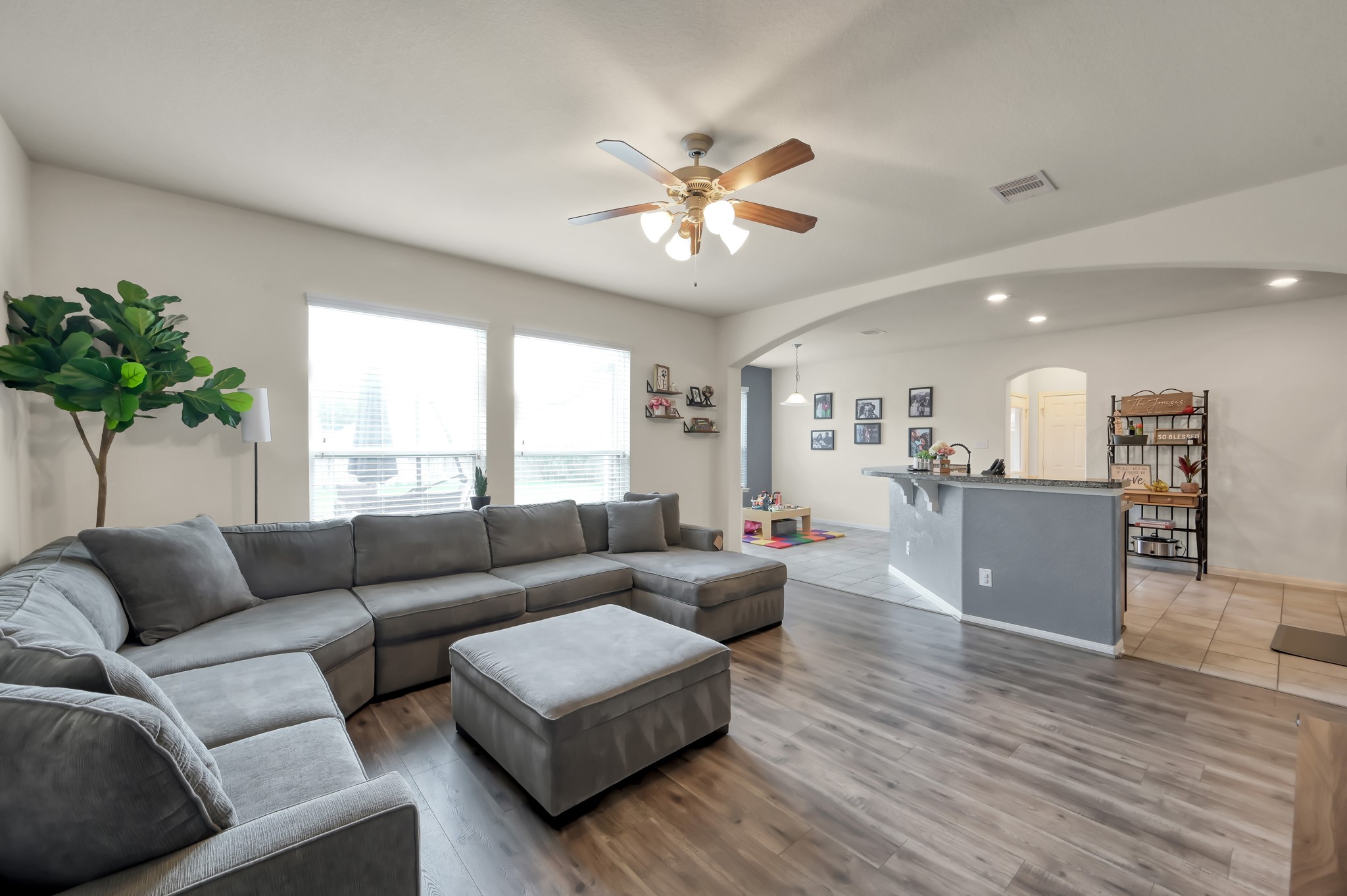 21550 Rainfall Park Drive Spring, TX 77388 - Photo 7 of 38 a living room with furniture and a large window