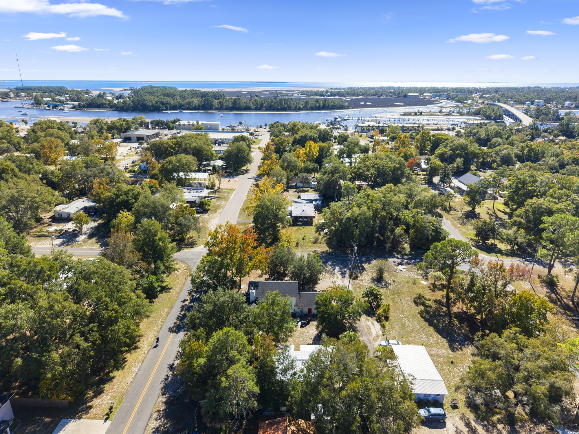 902 Northwest Ave D Carrabelle, FL 32322 - Photo 26 of 32 an aerial view of a city