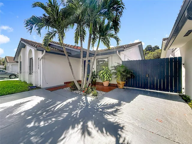 a house with a outdoor space