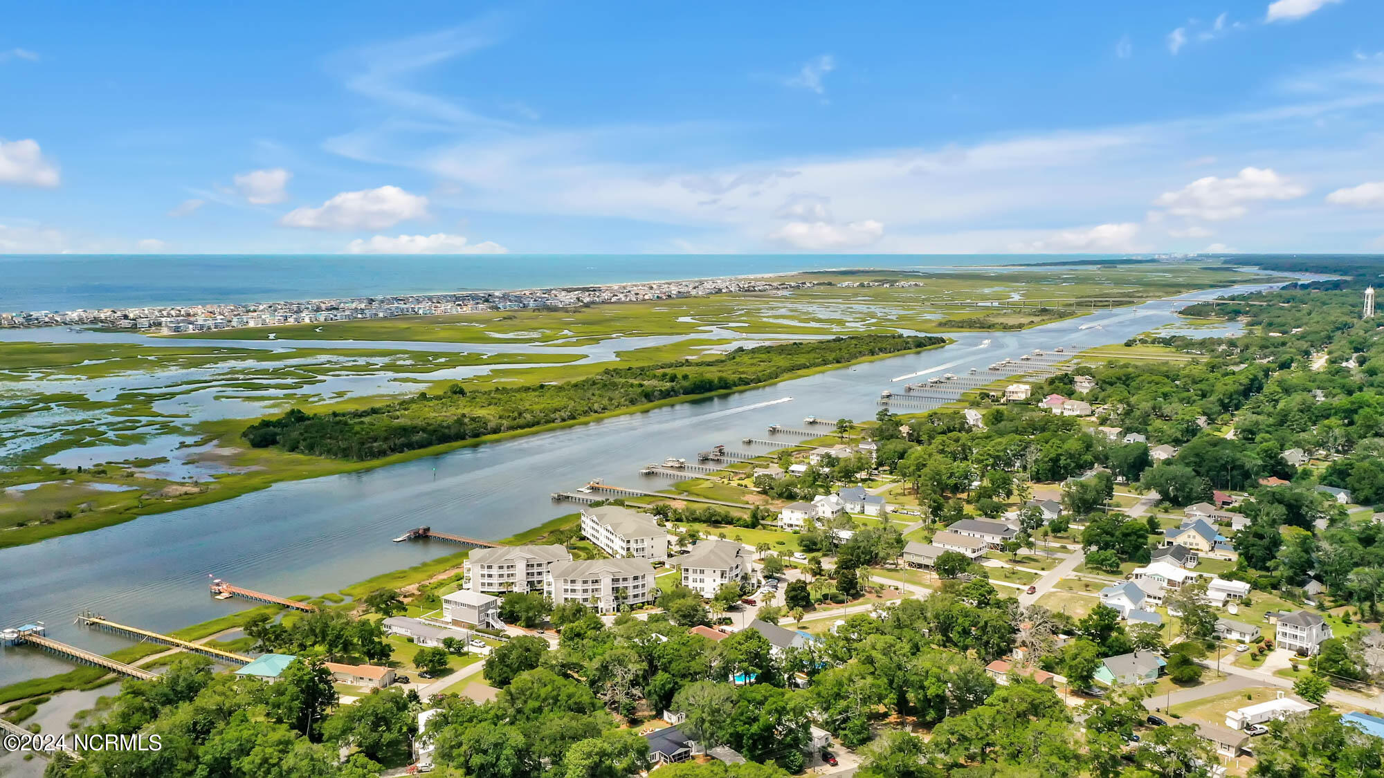 1135 Park Road Southwest, Unit 1103 Sunset Beach, NC 28468 - Photo 49 of 52 1135ParkRoadSWUnit1103Drone-7