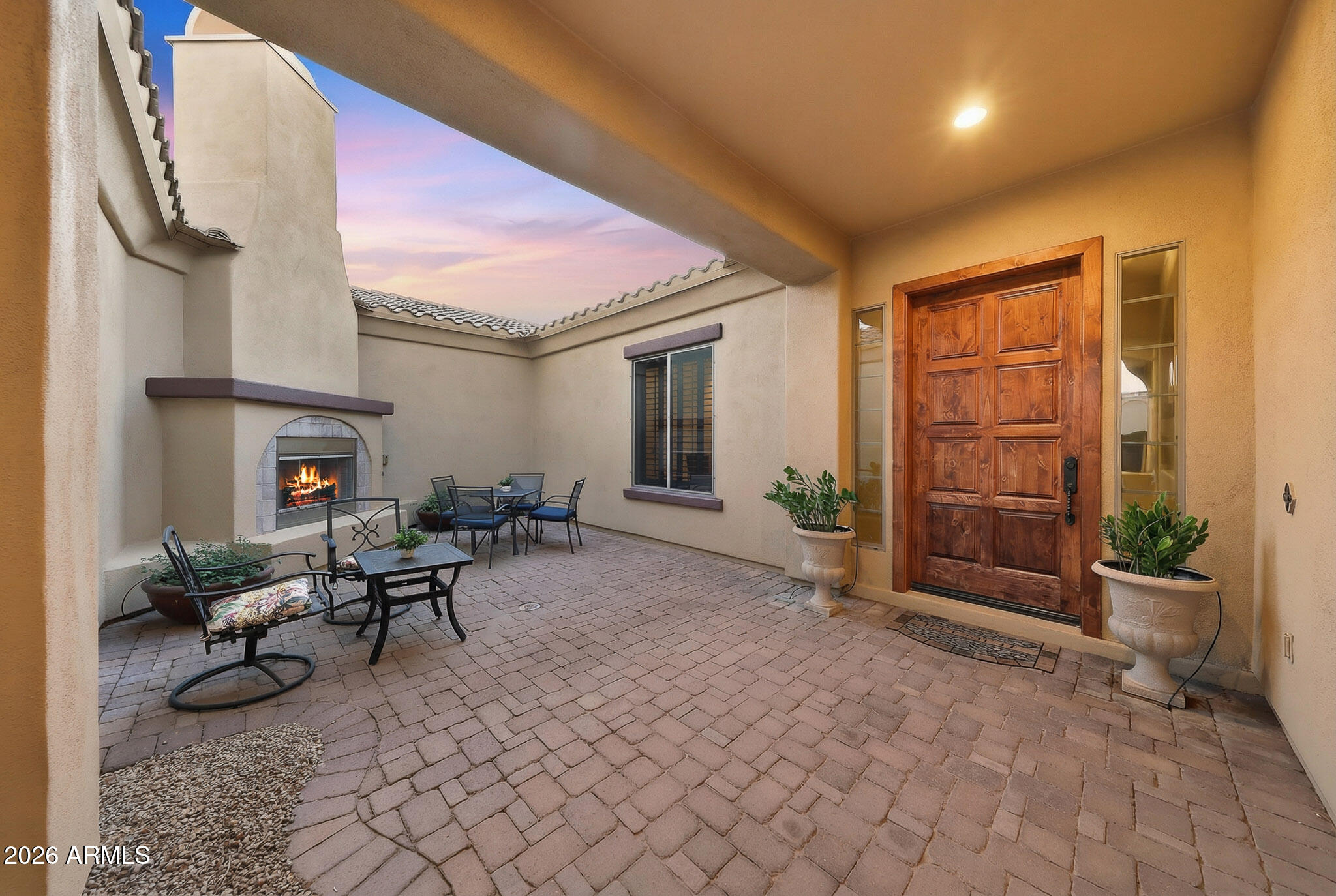 18174 West Narramore Road Goodyear, AZ 85338 - Photo 8 of 35 Private Front Courtyard