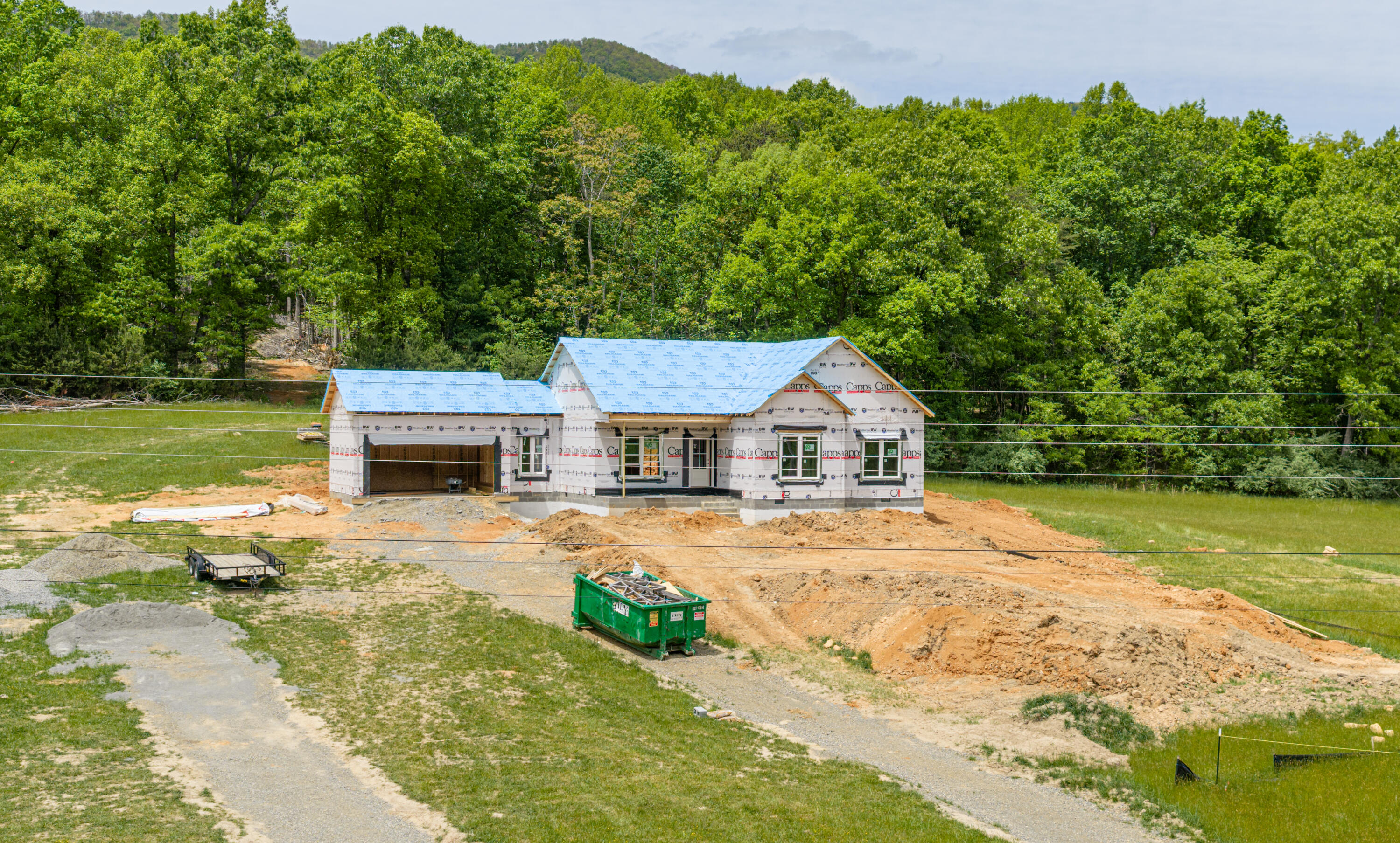 Lot 2 Haymakertown Road Troutville, VA 24175 - Photo 1 of 2 a front view of a house with garden