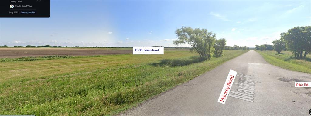 19.11-ac Mackey Road Gunter, TX 75058 - Photo 2 of 2 View of road with a rural view