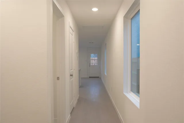 a view of a hallway
