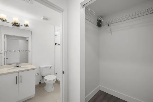 a view of a small space