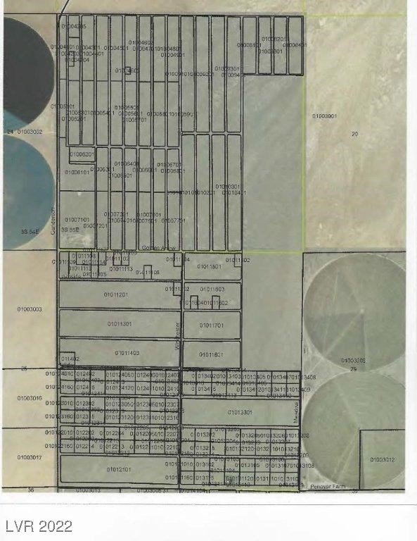 Sand Springs Valley Alamo, NV 89001 - Photo 9 of 9 AERIAL MAP