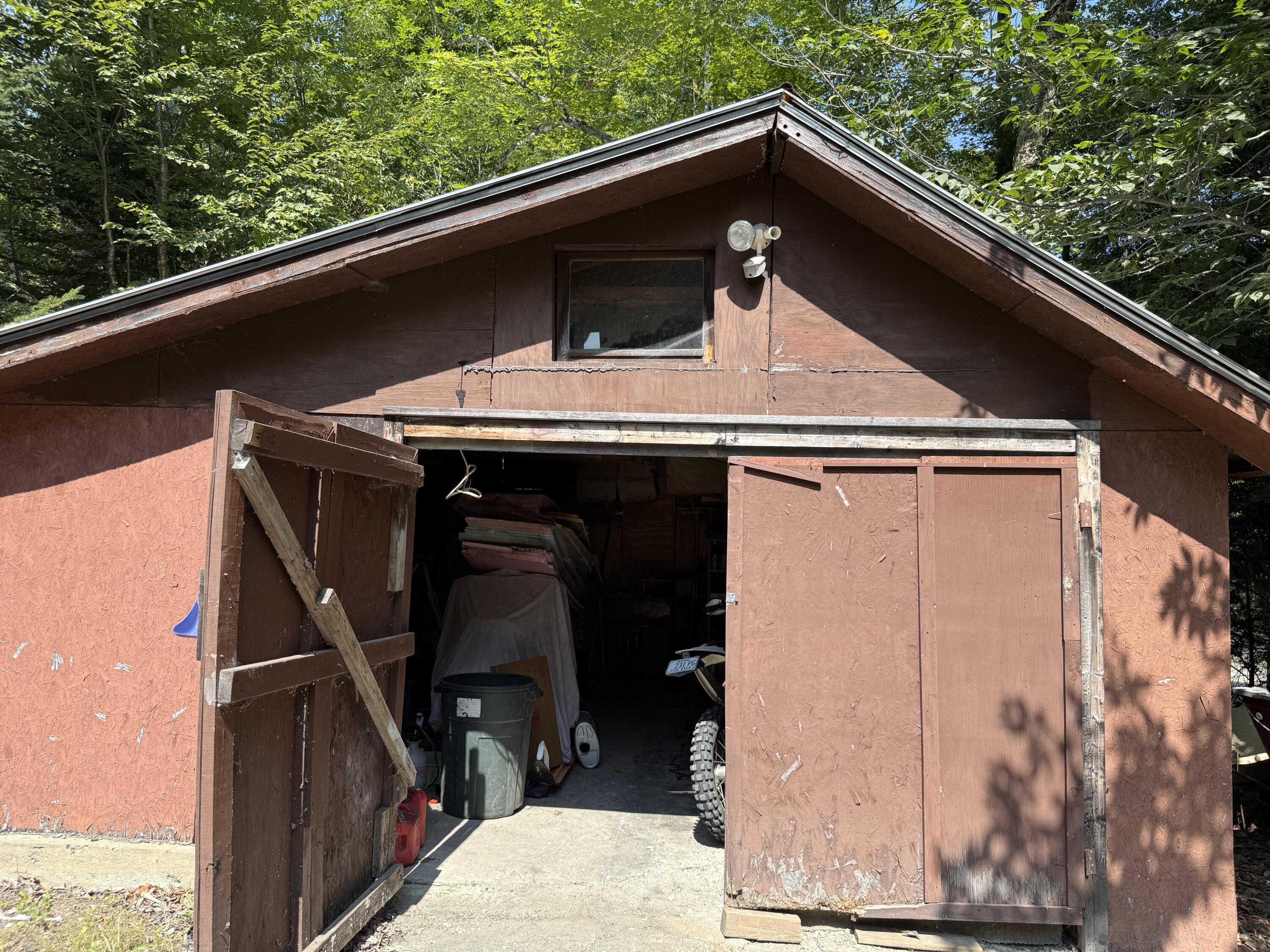 128 Bennett Pond Road Parkman, ME 04443 - Photo 6 of 37 garage
