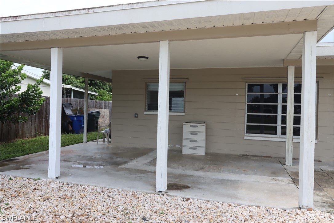 5529 Granada Road Fort Myers, FL 33919 - Photo 27 of 29 a view of a entryway door of the house