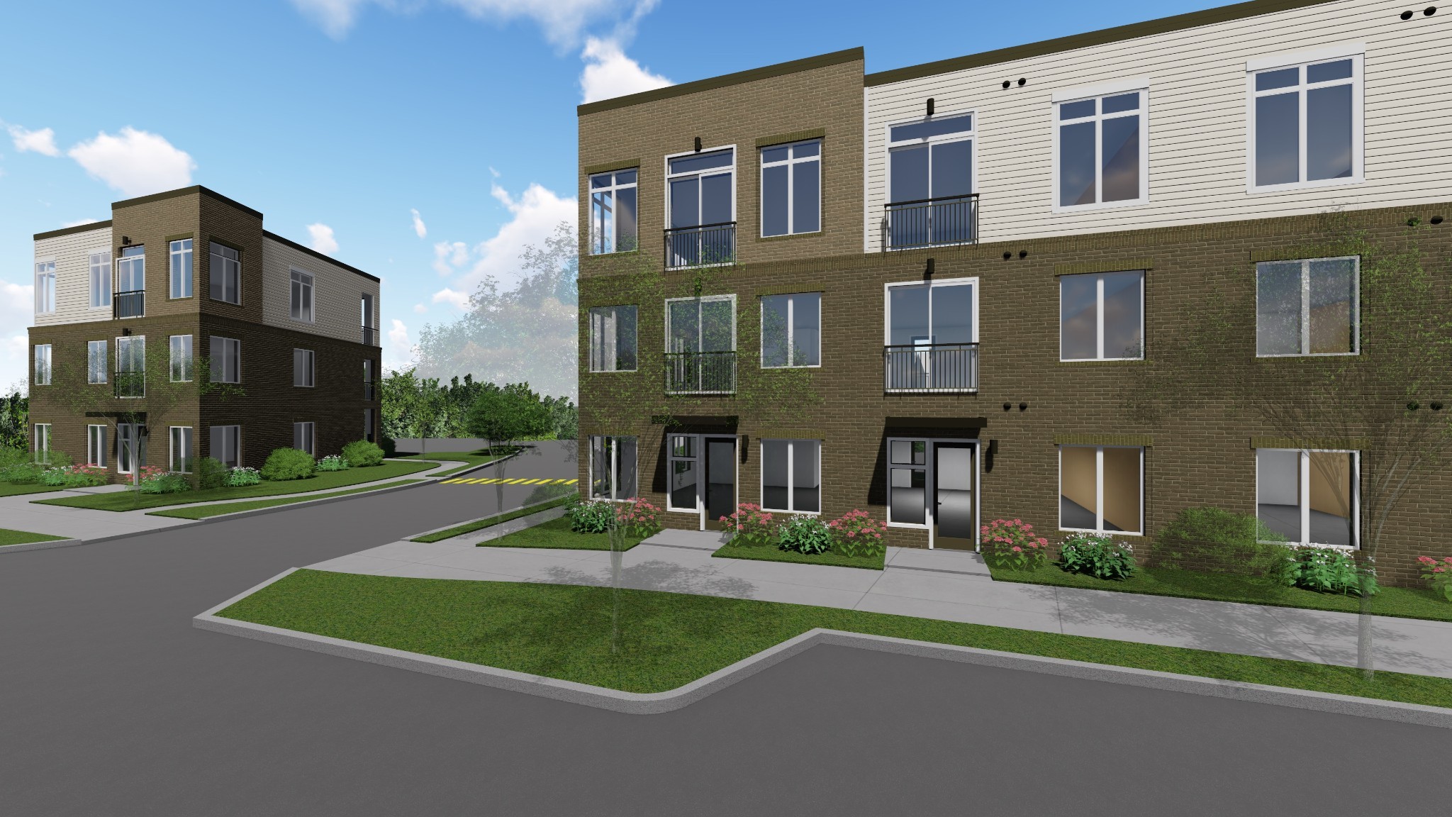 1507 Porter Road, Unit 204 Nashville, TN 37206 - Photo 4 of 11 a view of a building with a street