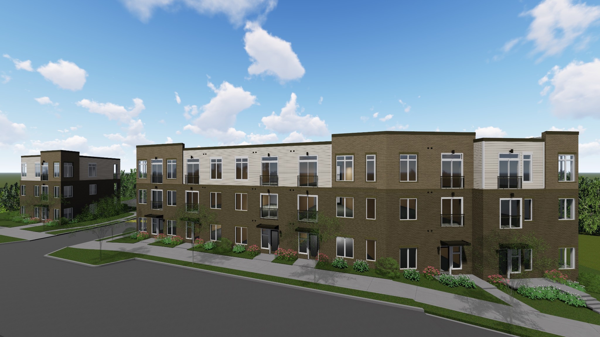 1507 Porter Road, Unit 204 Nashville, TN 37206 - Photo 5 of 11 a front view of a building with street view