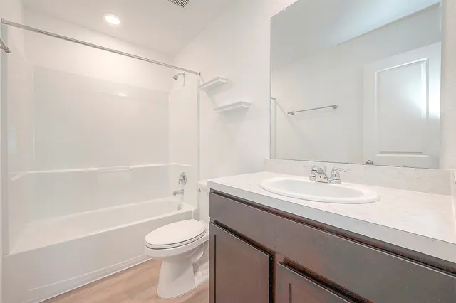 a room with storage and utility