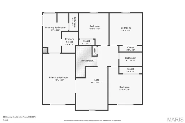 $450,000 | 200 Morning Dew Court, St. Peters, MO 63376