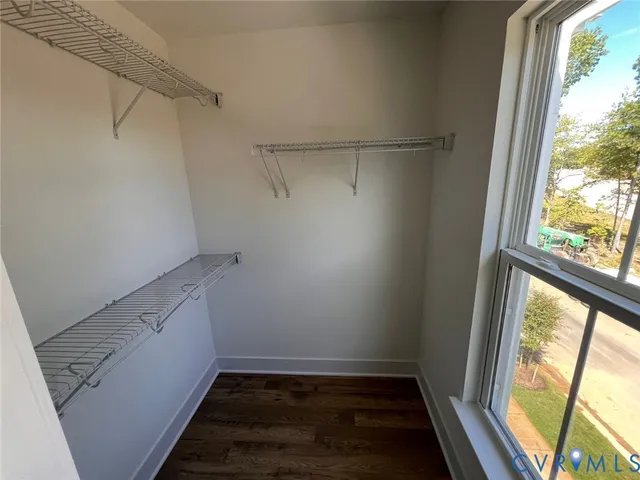 a view of a room with window