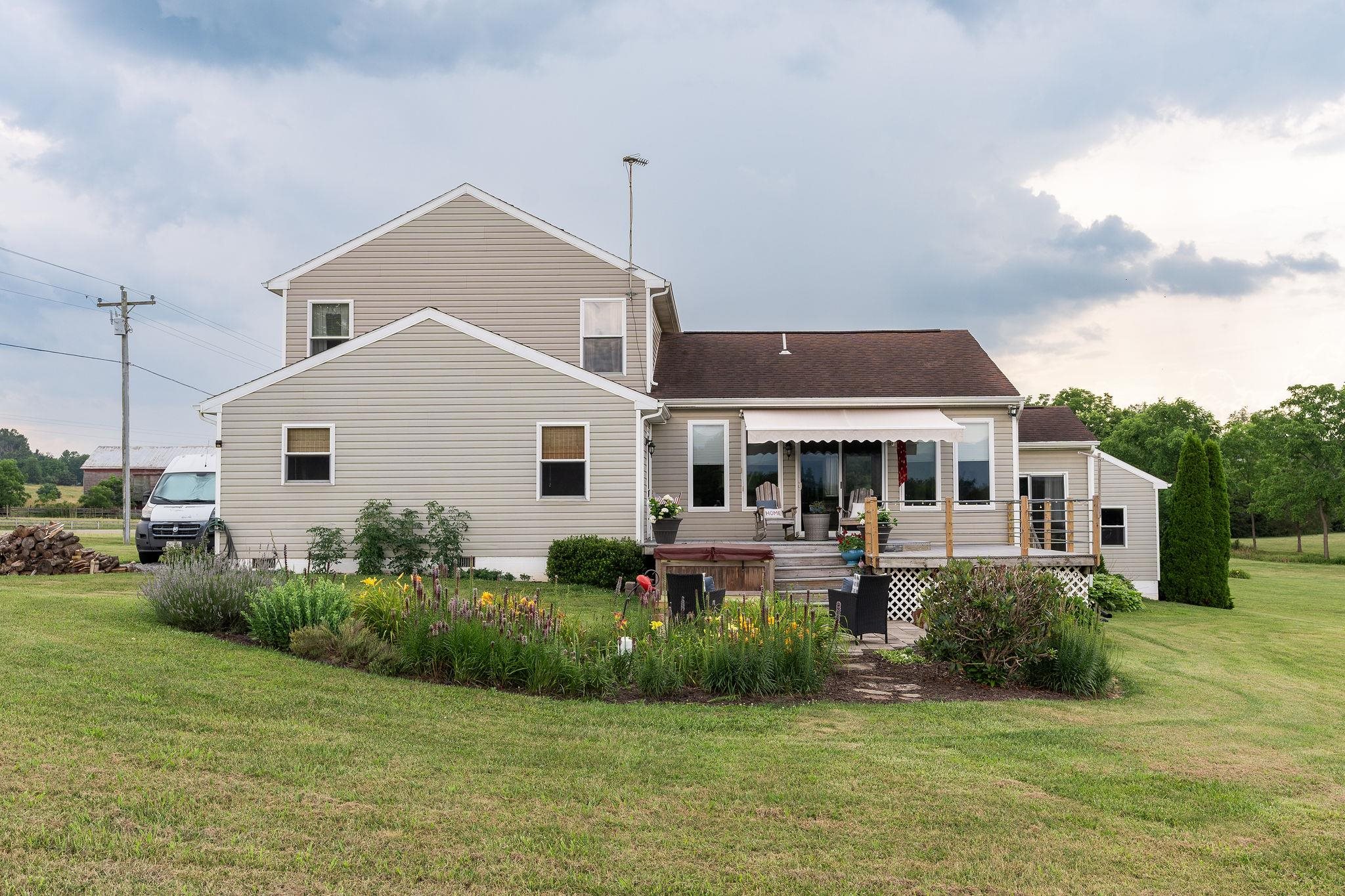 1373 Rockfish Road Waynesboro, VA 22980 - Photo 52 of 75 a front view of a house with a garden
