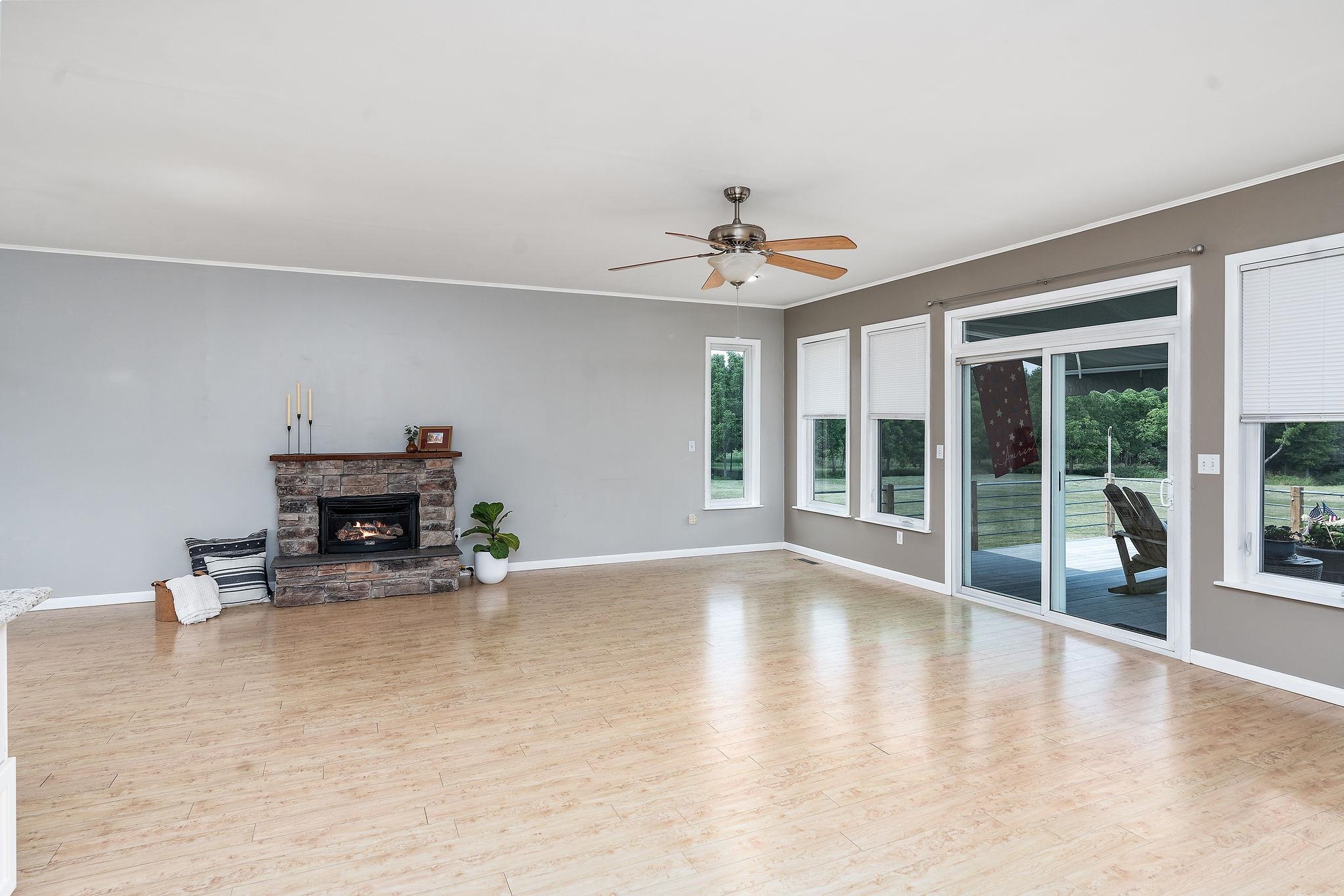 1373 Rockfish Road Waynesboro, VA 22980 - Photo 7 of 75 a view of livingroom with furniture wooden floor and a fireplace