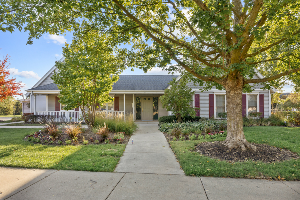 148 White Branch Court Buffalo Grove, IL 60089 - Photo 23 of 25 a front view of a house with garden