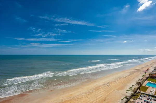 a view of an ocean