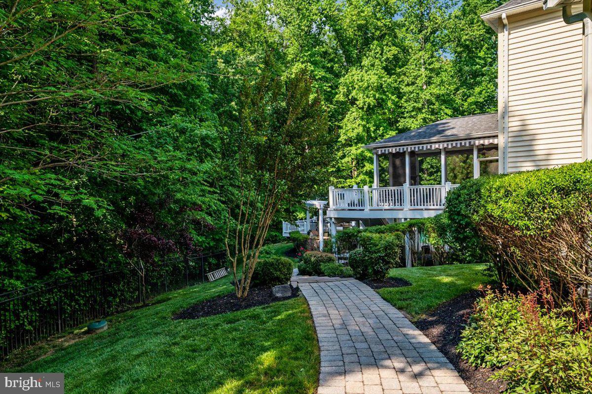 860 Governor Bridge Road Davidsonville, MD 21035 - Photo 68 of 68 Side walkway from rear yard to garage