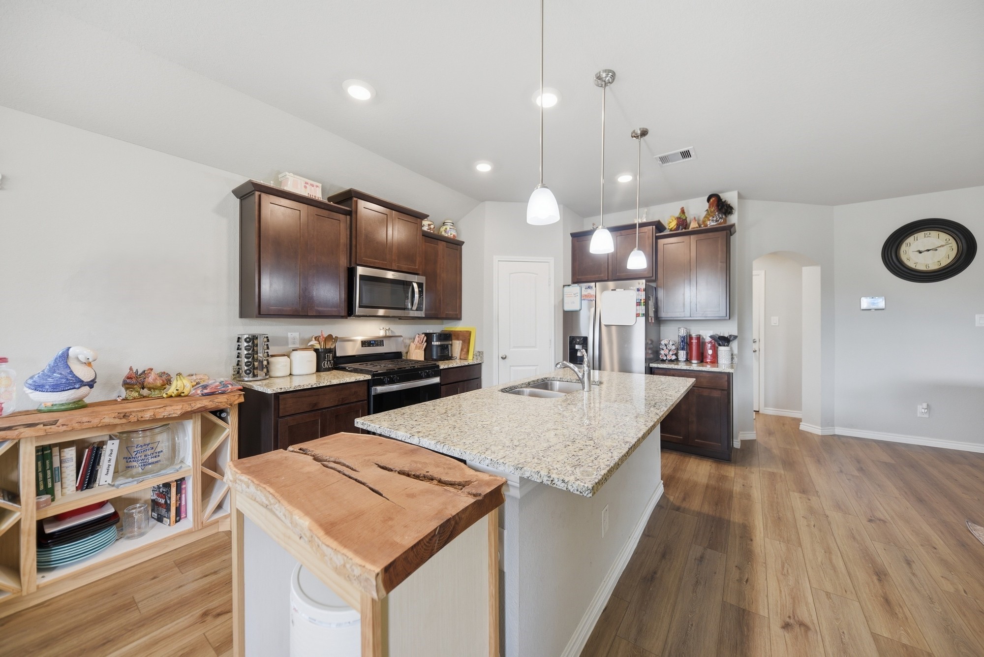 803 Davy Street Brenham, TX 77833 - Photo 9 of 26 large corner pantry and plenty of storage.
