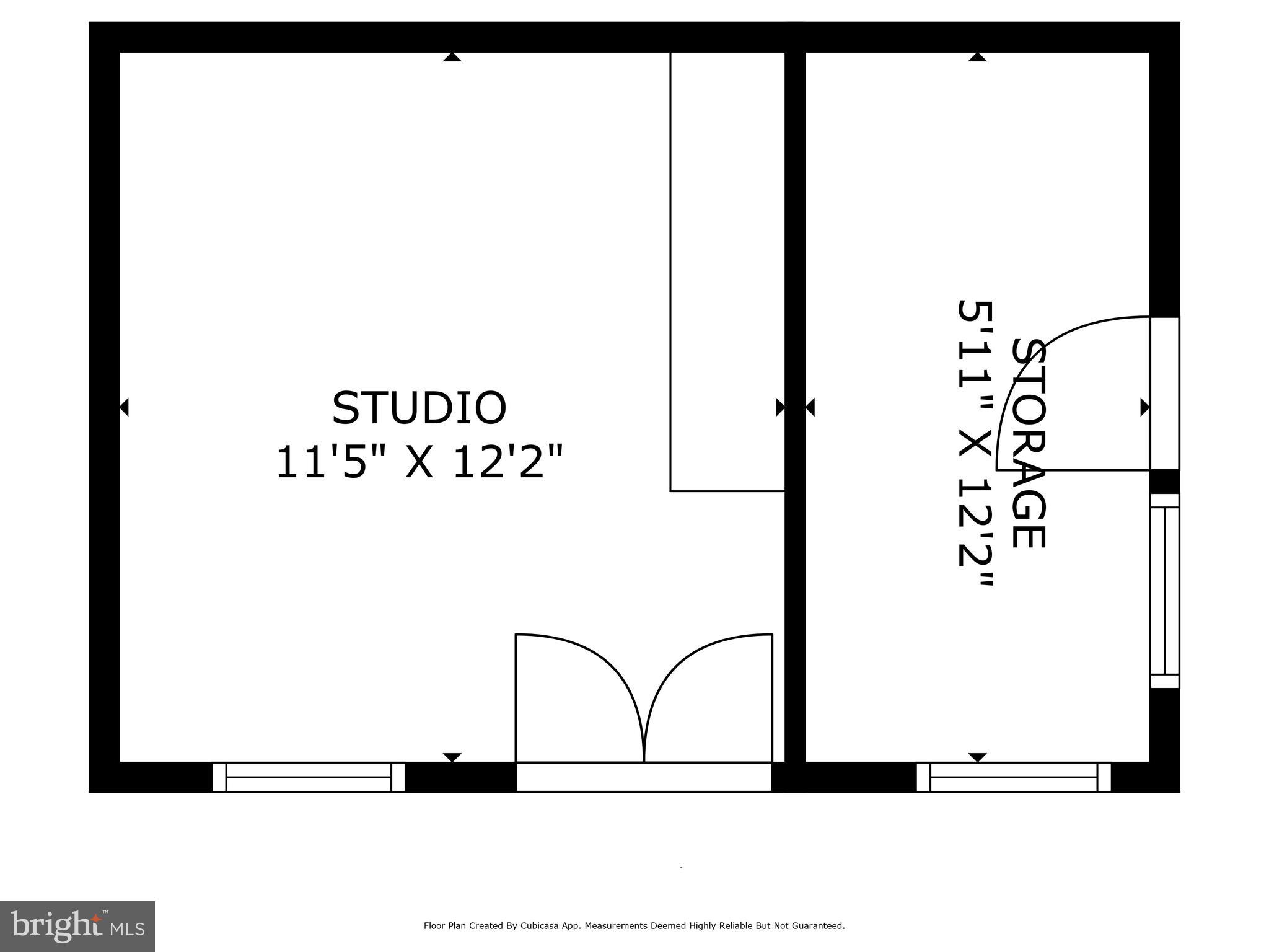 9447 Emory Grove Road Gaithersburg, MD 20877 - Photo 48 of 49 Studio Floor Plan