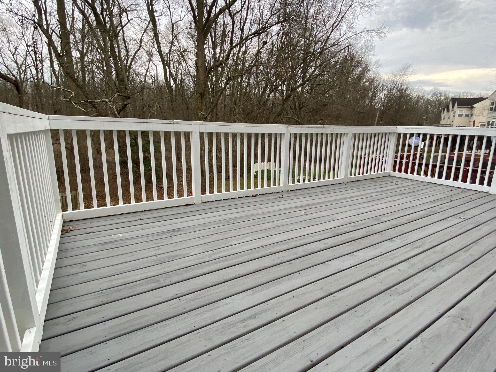 5 Sycamore Lane Bear, DE 19701 - Photo 17 of 38 Nicely Stained 2nd Floor Deck