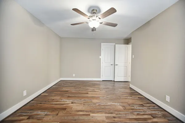 wooden floor in an empty room
