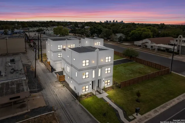 a view of a lake with a building in the background