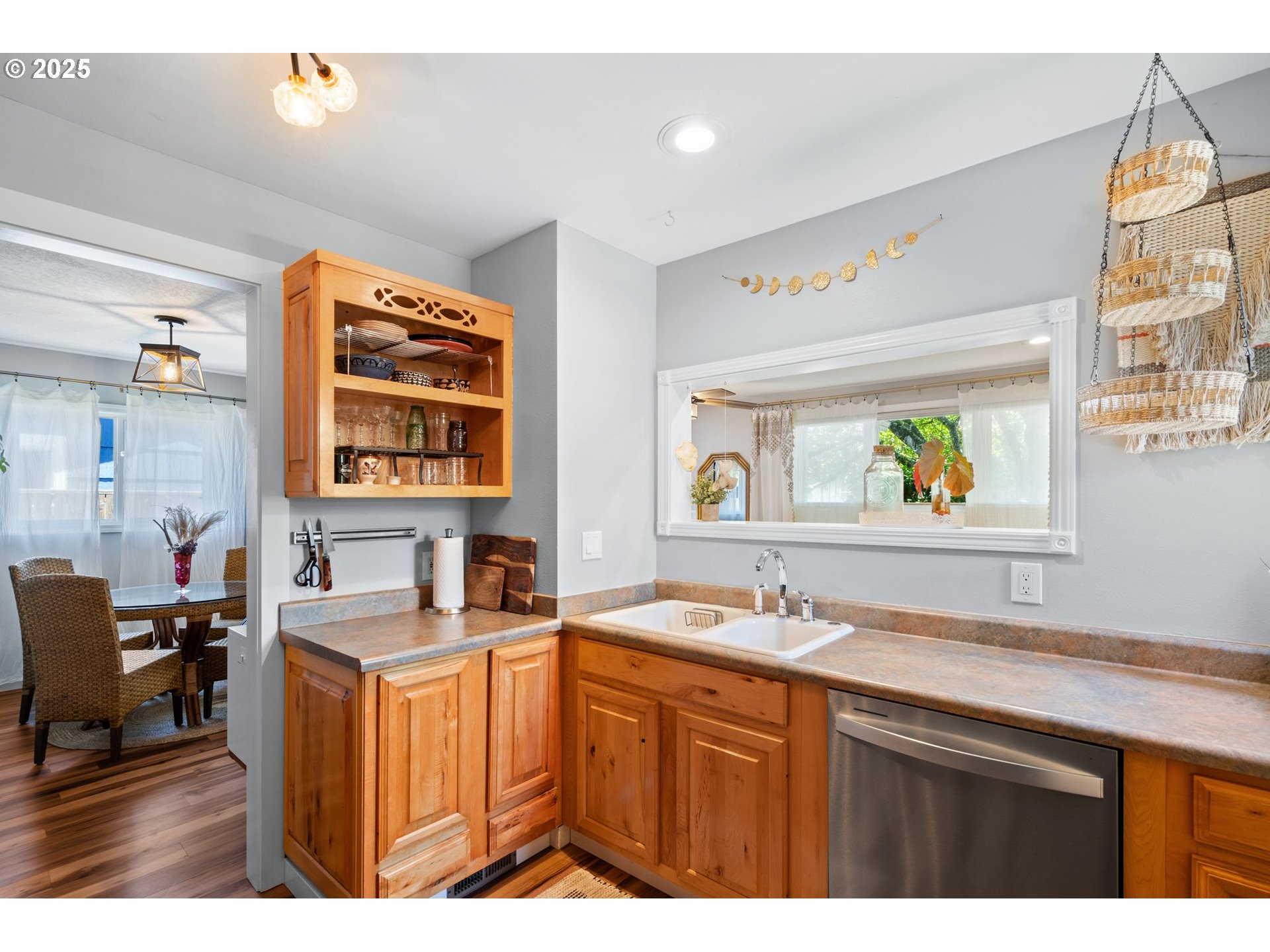 4517 Northeast 85th Avenue Portland, OR 97220 - Photo 11 of 38 a kitchen with a sink cabinets and window